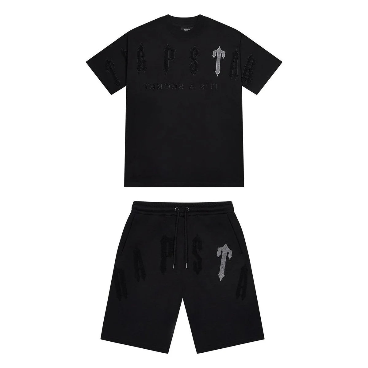 Trapstar Irongate T Short Set - Black/Grey