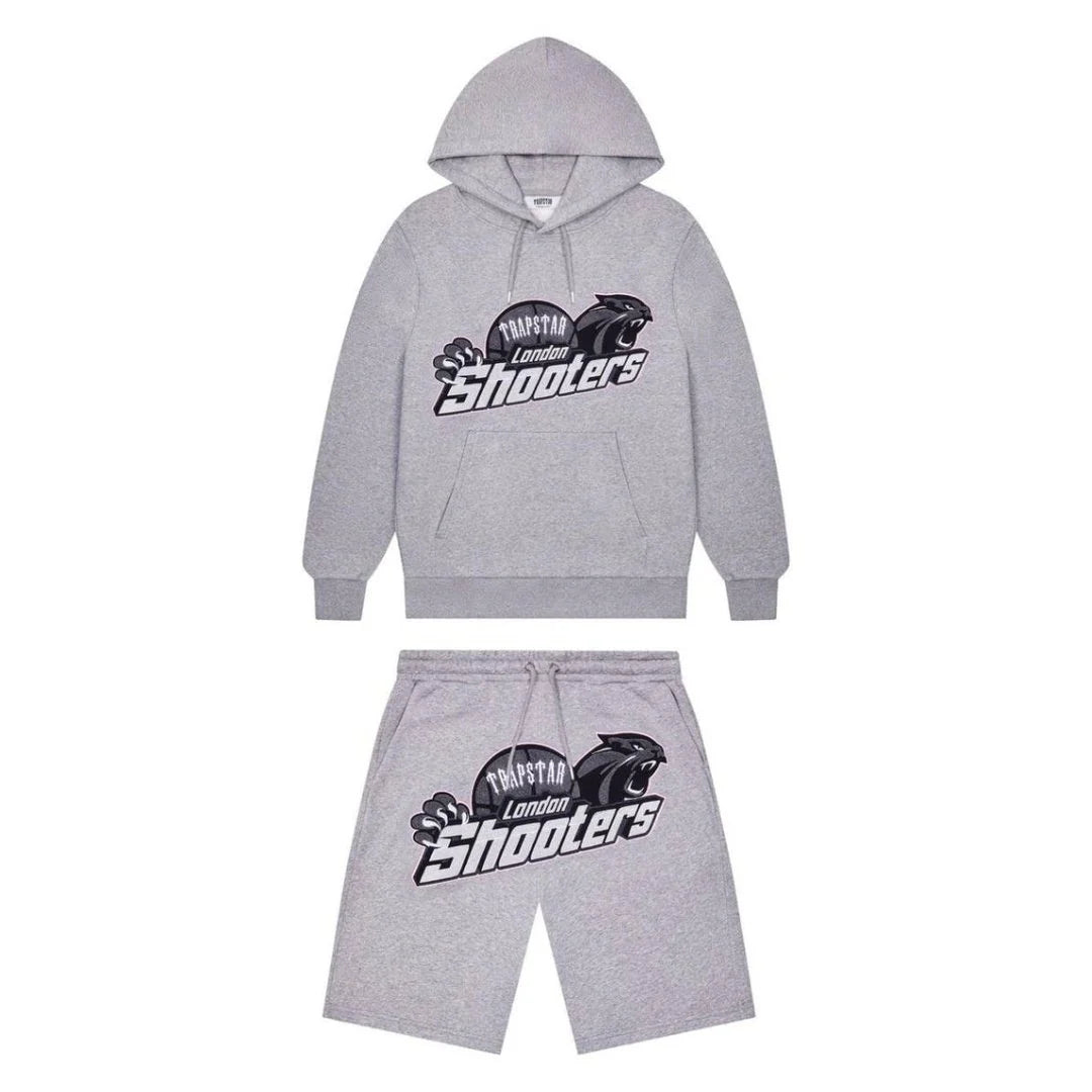 Trapstar Shooters Hoodie Set - Grey