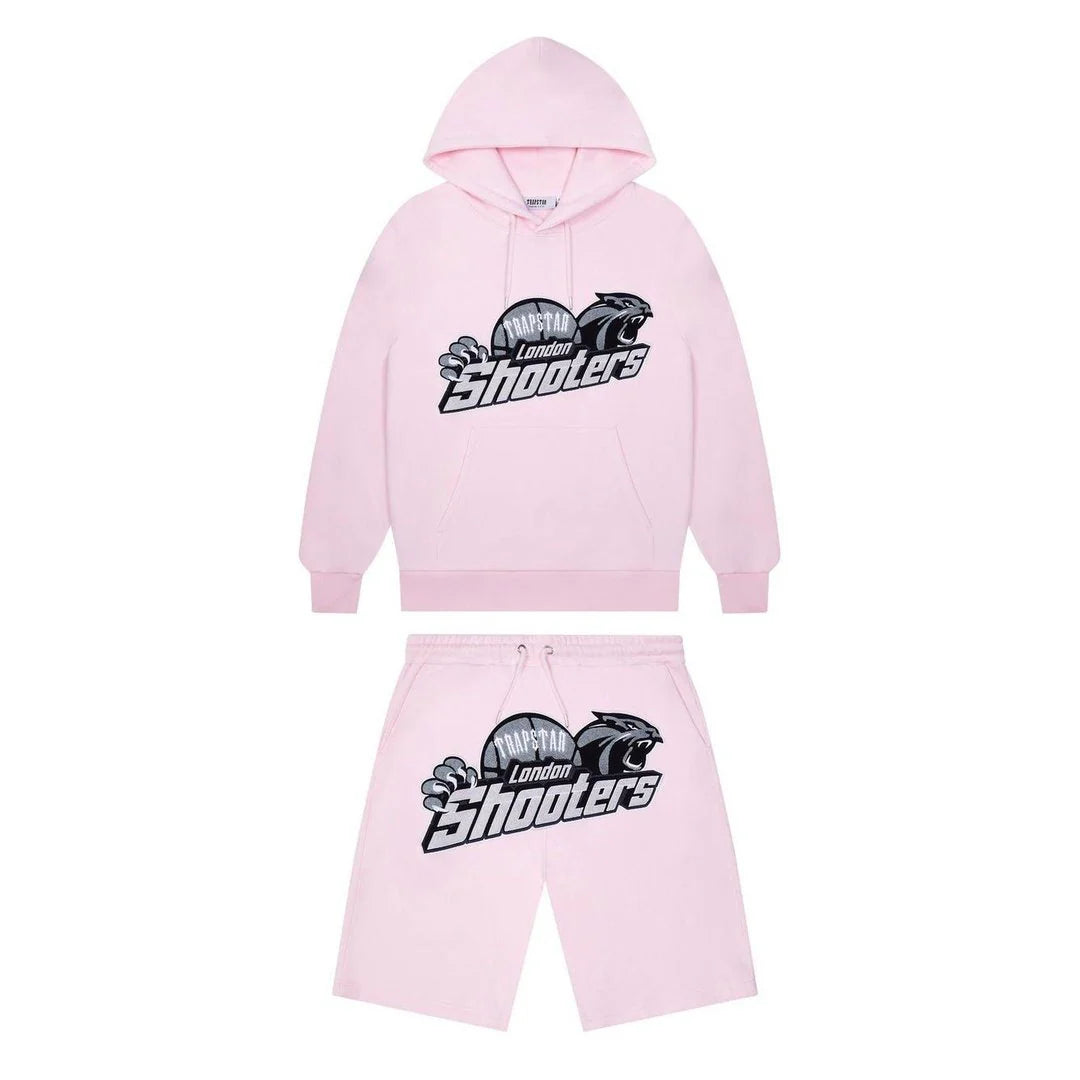 Trapstar Shooters Hoodie Set - Pink