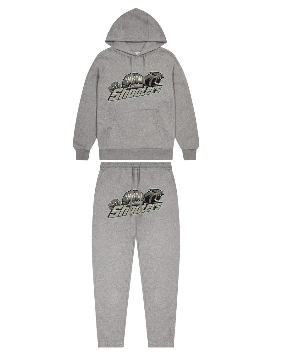 Trapstar Shooters Tracksuit - Grey/Teal