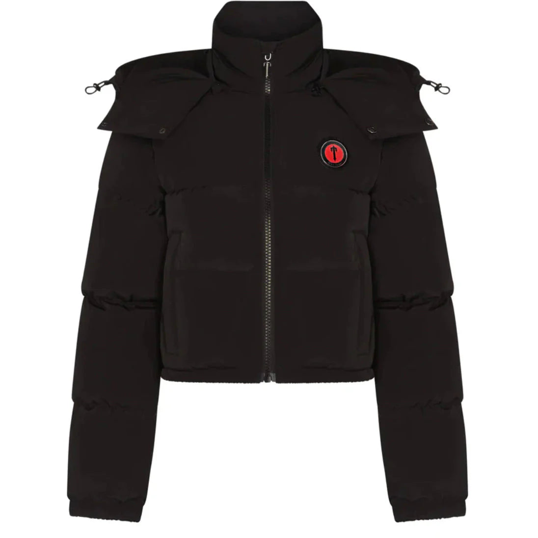 Trapstar Women's Irongate Detachable Hooded Puffer Jacket - Infrared