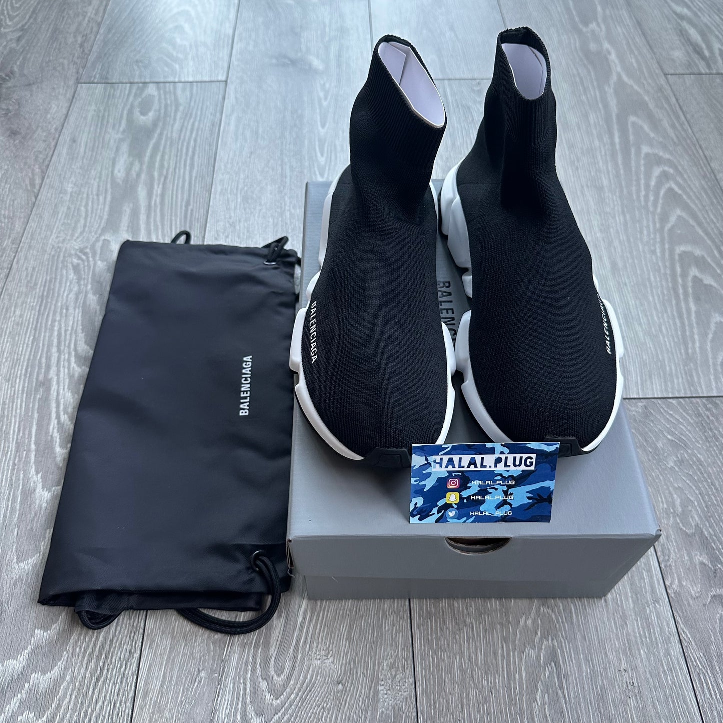 Balenciaga Speed Runner Black/White