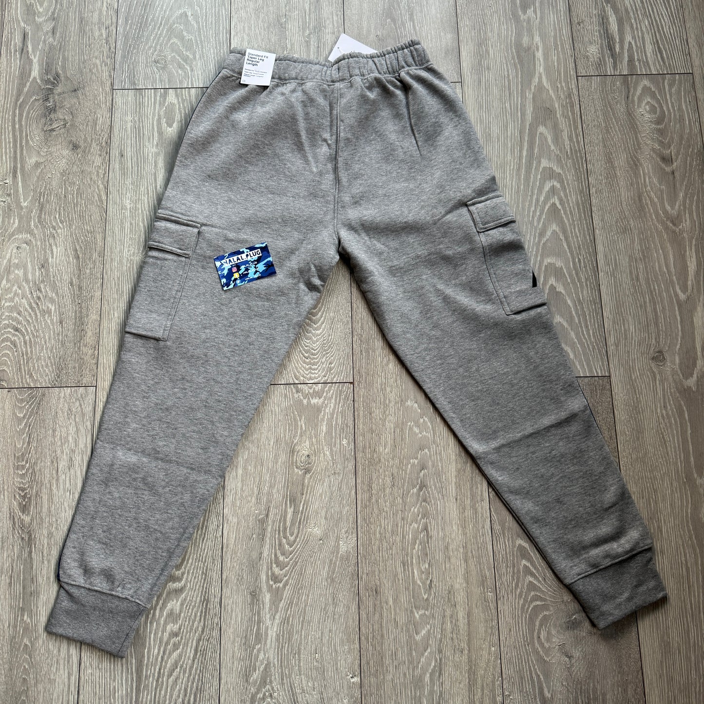 Nike Taped Cargo Fleece Tracksuit Grey