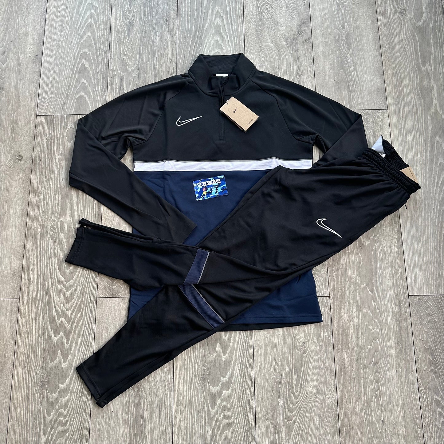 Nike Dri-Fit Academy Tracksuit Navy/Black/White