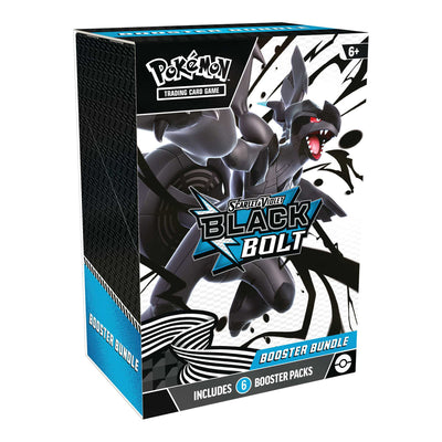 Pokémon TCG: Scarlet & Violet – Black Bolt Booster Bundle (6 Packs)