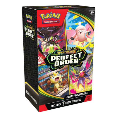 Pokémon TCG: Mega Evolution – Perfect Order Booster Bundle (6 Packs)