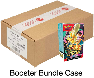 Pokémon TCG: Mega Evolution – Ascended Heroes Booster Bundle Sealed Case (25 Bundles)