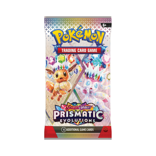 Pokémon TCG: Scarlet & Violet — Prismatic Evolutions Booster Pack (Single Pack)