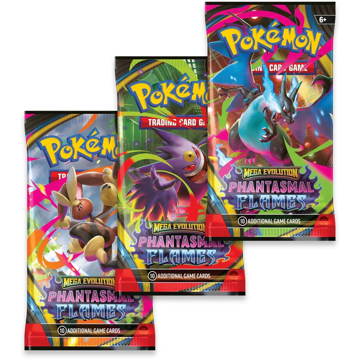 Pokémon TCG: Mega Evolution – Phantasmal Flames 3-Pack Blister – image 4