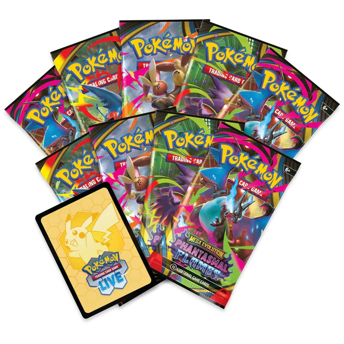 Pokémon TCG: Mega Evolution – Phantasmal Flames Elite Trainer Box – image 3