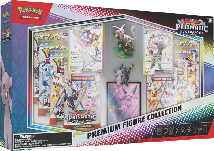 Pokémon TCG: Scarlet & Violet – Prismatic Evolutions Premium Figure Collection