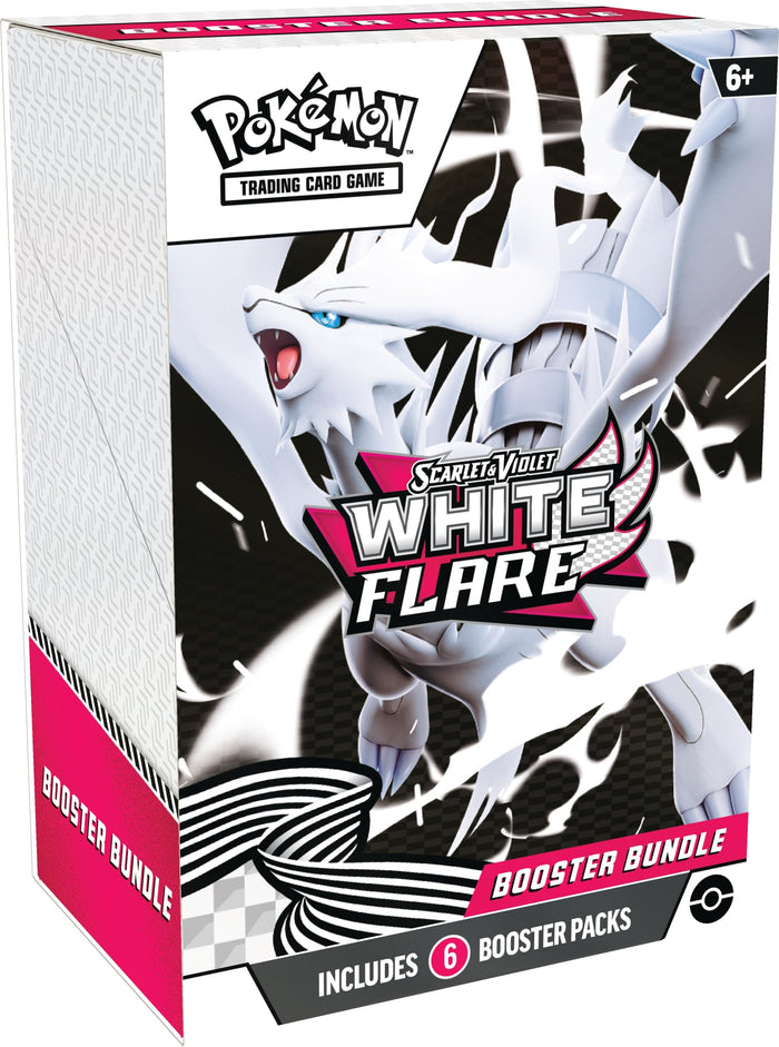 Pokémon TCG: Scarlet & Violet – White Flare Booster Bundle (6 Packs)