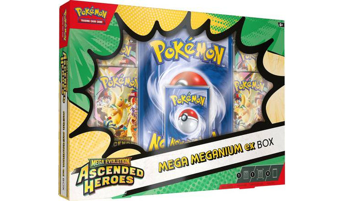 Pokémon TCG: Mega Evolution – Ascended Heroes Mega Meganium Ex Box – image 2