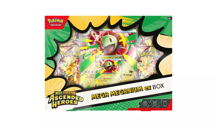 Pokémon TCG: Mega Evolution – Ascended Heroes Mega Meganium Ex Box
