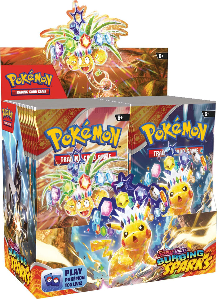 Pokémon TCG: Scarlet & Violet – Surging Sparks Booster Box (36 Packs)