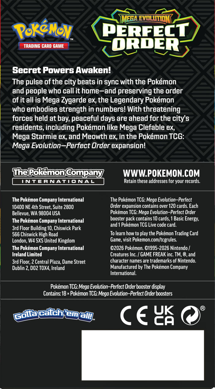 Pokémon TCG: Mega Evolution – Perfect Order Booster Bundle (6 Packs) – image 2