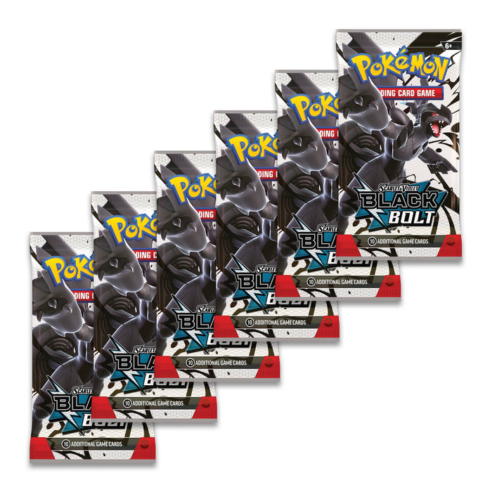 Pokémon TCG: Scarlet & Violet – Black Bolt Booster Bundle (6 Packs) – image 2