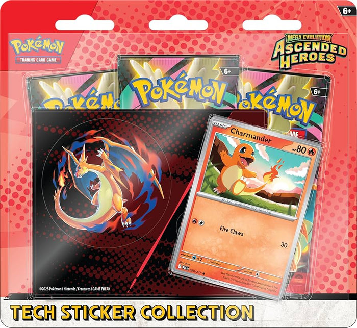 Pokémon TCG: Mega Evolution – Ascended Heroes Tech Sticker Collection – image 3