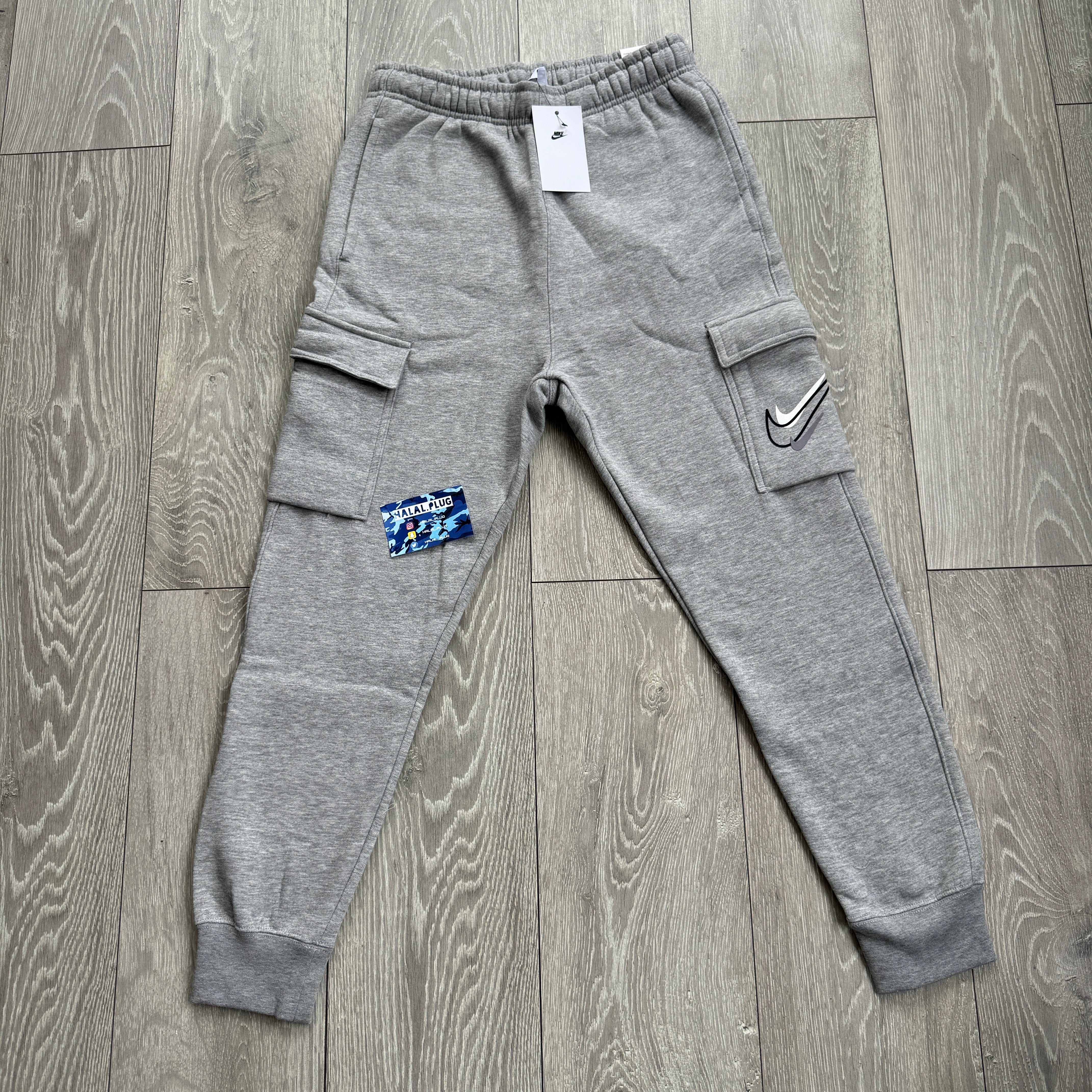nike grey cargo tracksuit