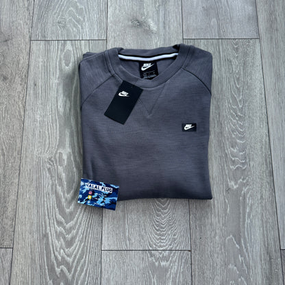 Nike Optic Crew Neck Tracksuit Grey