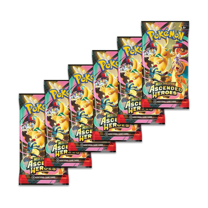 Pokémon TCG: Mega Evolution – Ascended Heroes Booster Bundle (6 Packs) – image 3