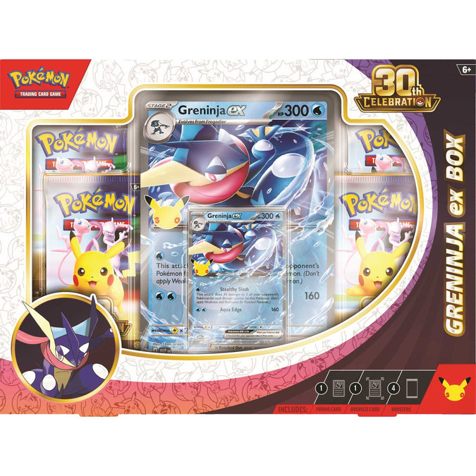 Pokémon TCG: 30th Celebration Greninja Ex Box – image 3
