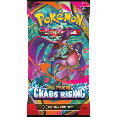 Pokémon TCG: Mega Evolution - Chaos Rising Booster Pack (Single Pack)