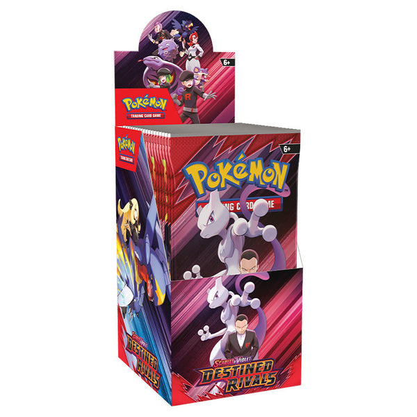 Pokémon TCG: Scarlet & Violet – Destined Rivals Half Booster Box (18 Packs)