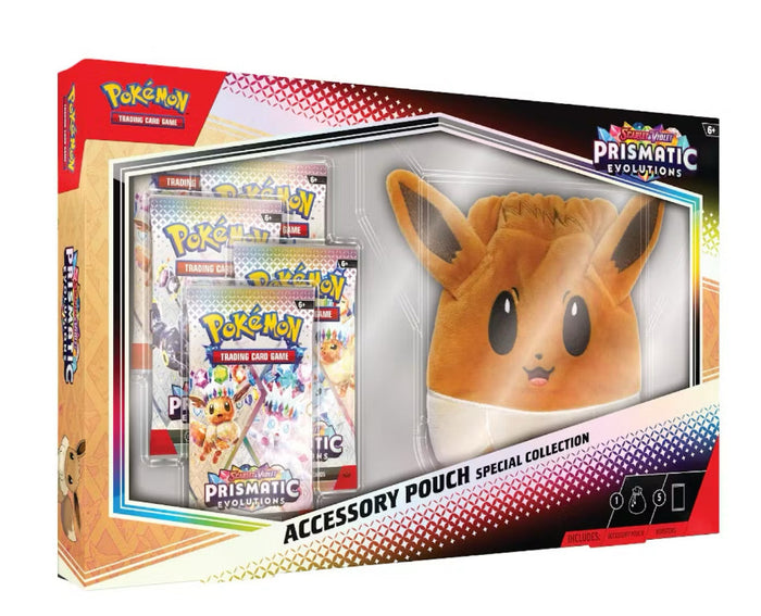 Pokémon TCG: Scarlet & Violet – Prismatic Evolutions Accessory Pouch Special Collection