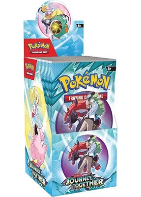 Pokémon TCG: Scarlet & Violet – Journey Together Half Booster Box (18 Packs)