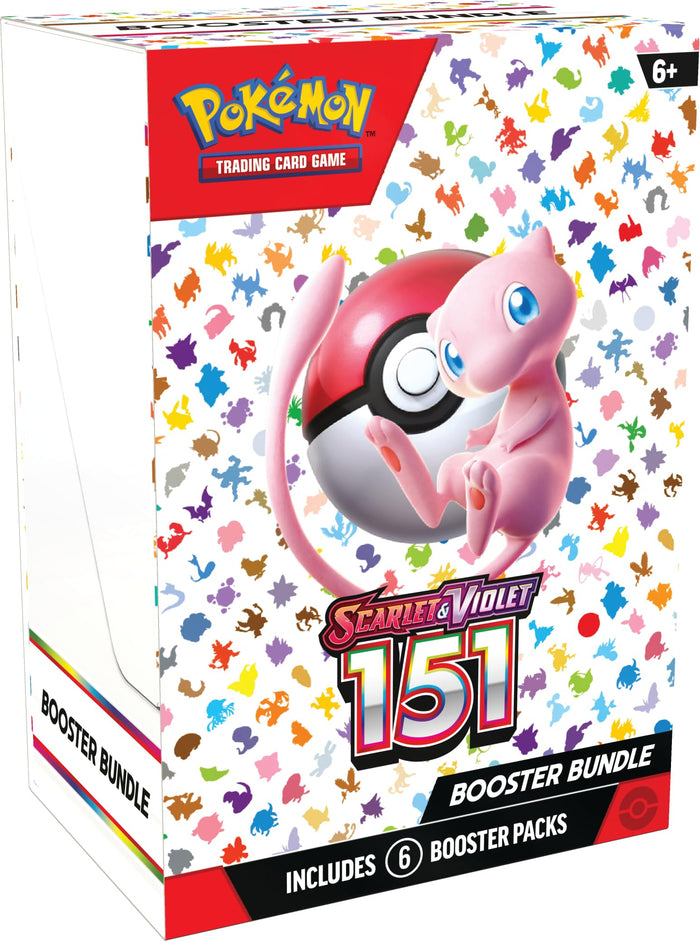 Pokémon TCG: Scarlet & Violet – 151 Booster Bundle (6 Packs)