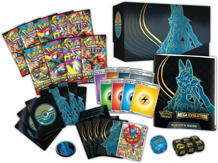 Pokémon TCG: Mega Evolution – Lucario Elite Trainer Box – image 2