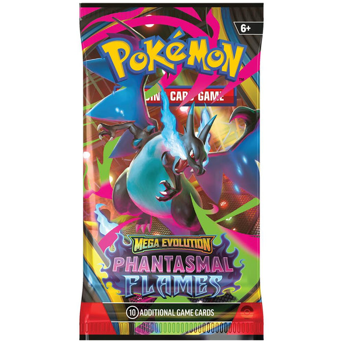 Pokémon TCG: Mega Evolution – Phantasmal Flames Booster Pack (Single Pack)