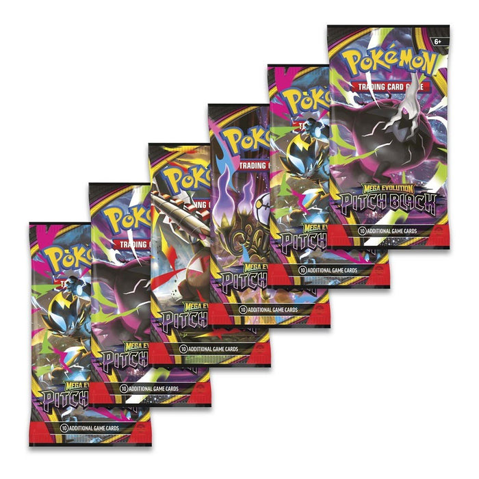 Pokémon TCG: Mega Evolution – Pitch Black Booster Bundle (6 Packs) – image 2